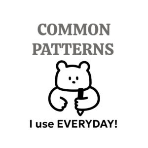 Top 5 Common Korean Sentence Endings(Patterns) I Use Every Day (A bit advanced!)